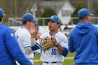 Baseball vs MIT  Wheaton College Baseball vs MIT during NEWMAC Championship Tournament. - (Photo by Keith Nordstrom) : Wheaton, baseball, NEWMAC